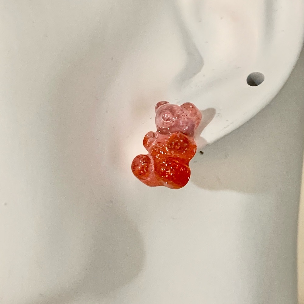 🐻Cute Gummy Bear earrings